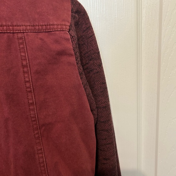 Women’s Burgundy Jacket size large by Ashley 26 International - Picture 4 of 8
